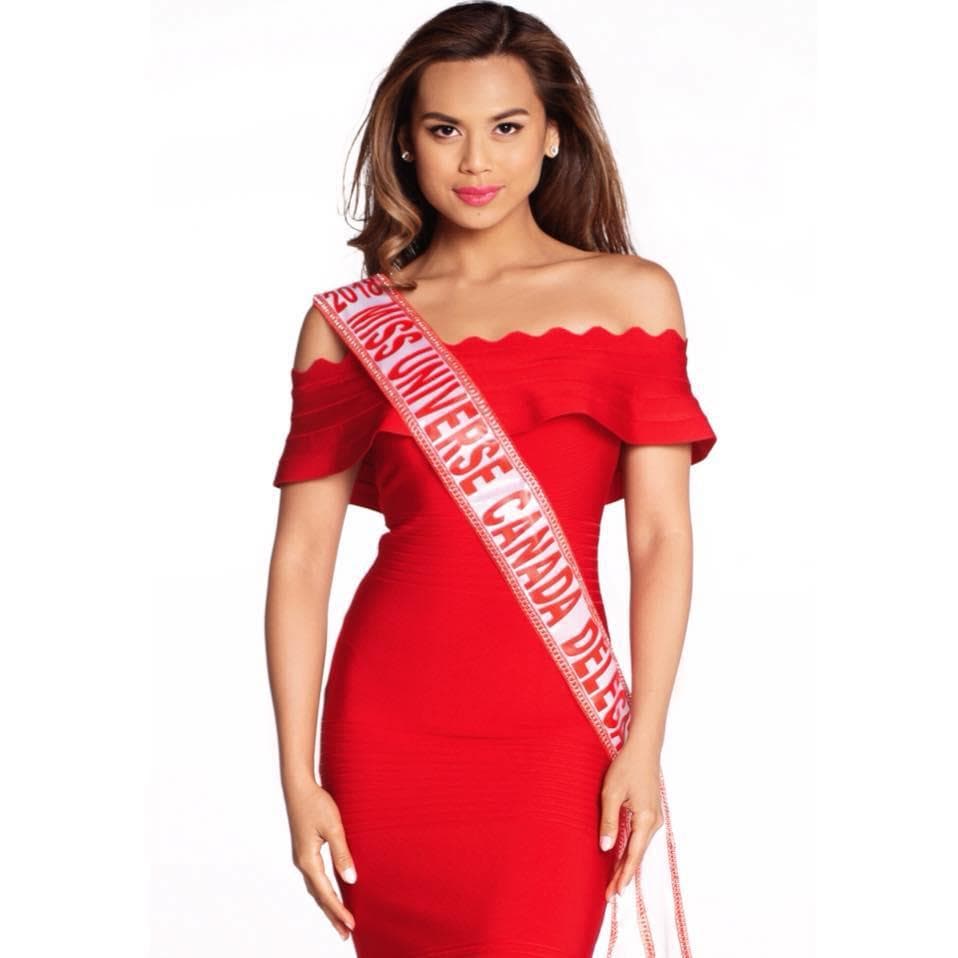 Denise Gloren Guelos from Surrey, British Columbia - Finalist Miss Universe Canada 2018 (Photo Courtesy: Miss Universe Canada Official)