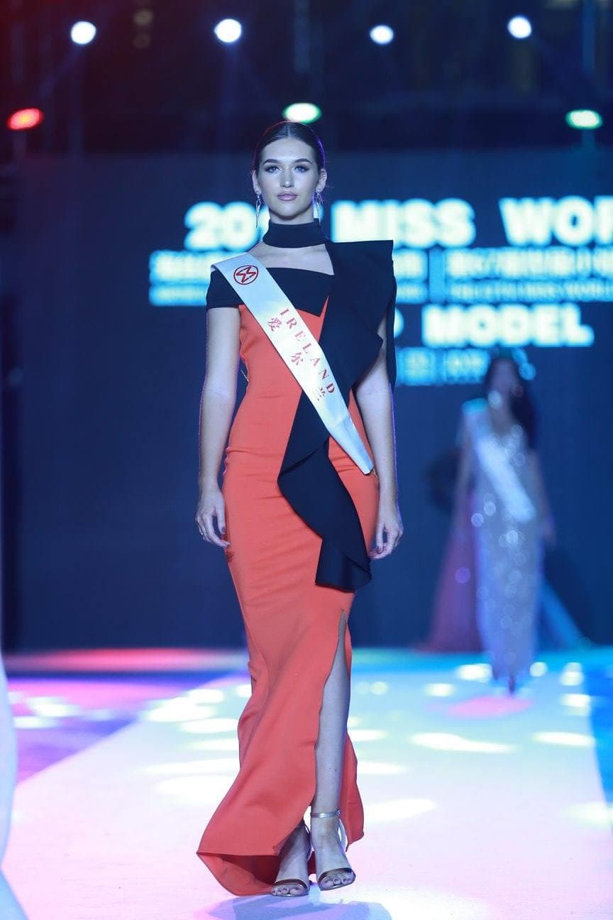 Lauren Mc Donagh Miss World Ireland 2017 - Finalist Miss World 2017 (Photo Courtesy: Miss World Official)