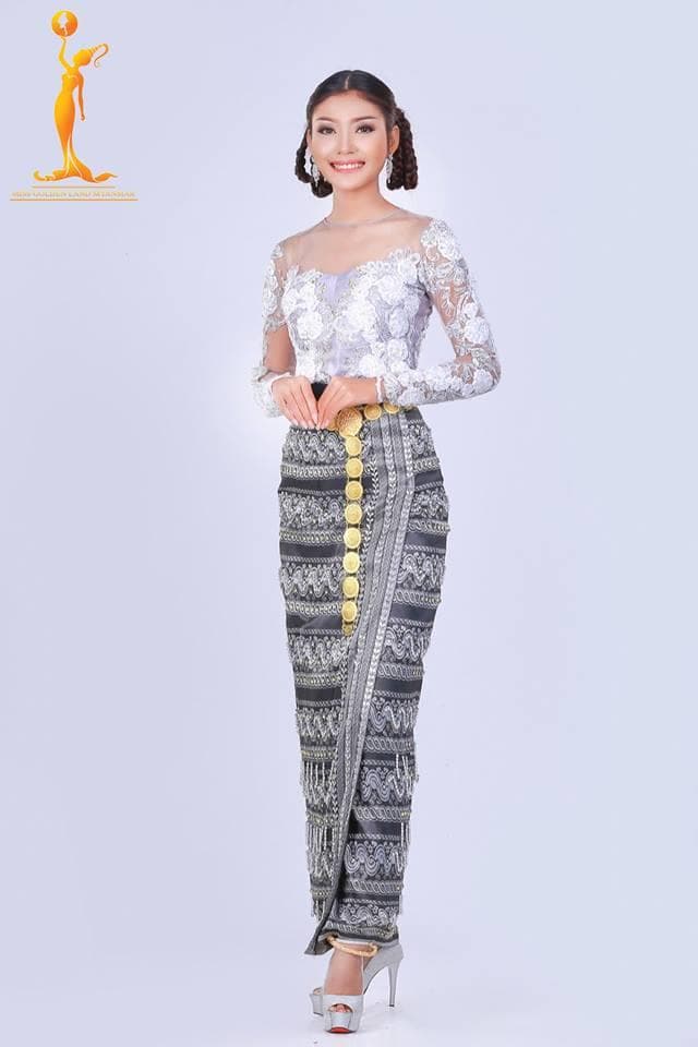 Khaing Meme Lin Miss Mandalay Region 2017, Finalist Miss Golden Land Myanmar 2017 (Photo Credit: MGLM Official)