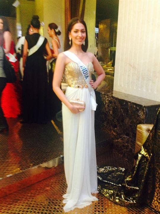 Jhataleka Malhotra (India) at Miss International 2014