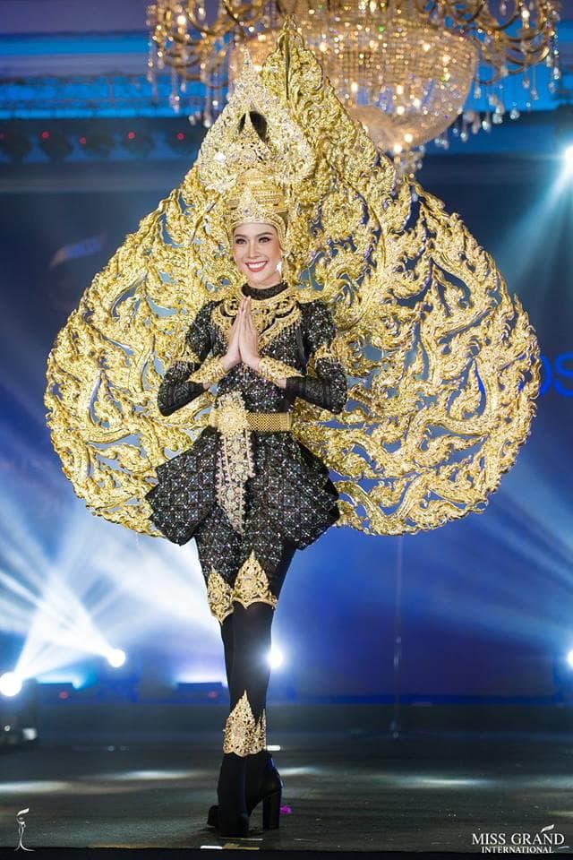 Moss Namoey Chanaphan Miss Grand Thailand 2018, Finalist Miss Grand International 2018 at National Costume Competition (Photo Courtesy: MGI Official)