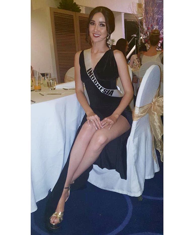 Sonia Fergina Citra Miss Universe Indonesia 2018, Miss Universe 2018 Contestant (Photo Courtesy: Miss Universe/Candidate FaceBook/ Instagram)