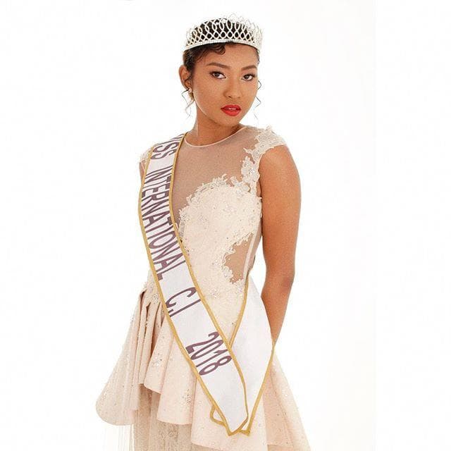 Jemima Gbato Miss International Côte d'Ivoire 2018, Finalist Miss International 2018 (Photo Source: Miss International Organization)