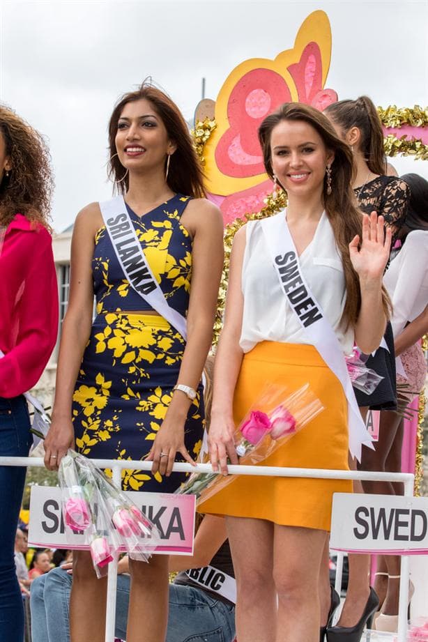 Avanti Marianne Page from Sri Lanka at Parade of Nations