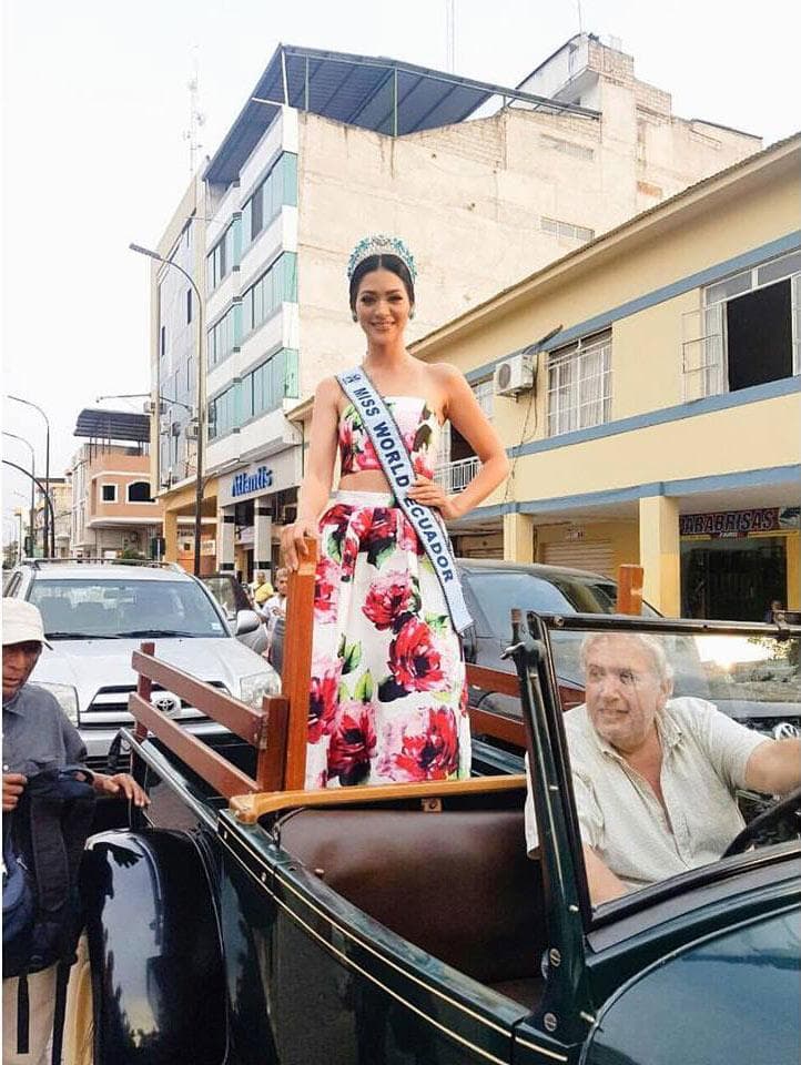 Mirka Paola Cabrera Mazzini Miss World Ecuador 2016 (Photo Credits: Miss World Ecuador Facebook Official)