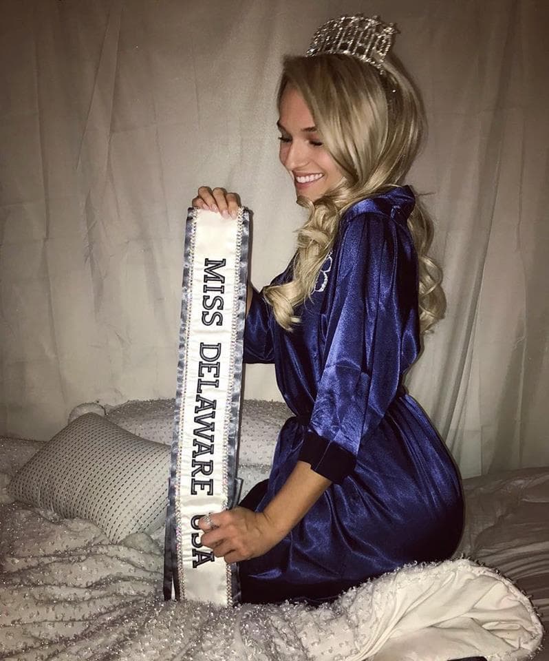 Sierra Wright Miss Delaware USA 2018 for Miss USA 2018 (Photo Credit: Miss USA/ Contestant Official FaceBook/Instagram)