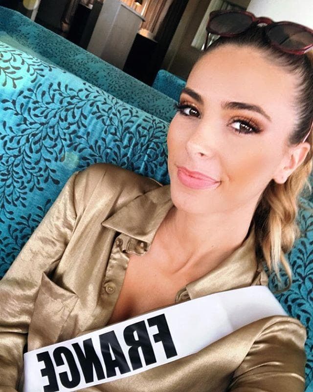 Eva Colas Miss Universe France 2018, Miss Universe 2018 Contestant (Photo Courtesy: Miss Universe/Candidate FaceBook/ Instagram)