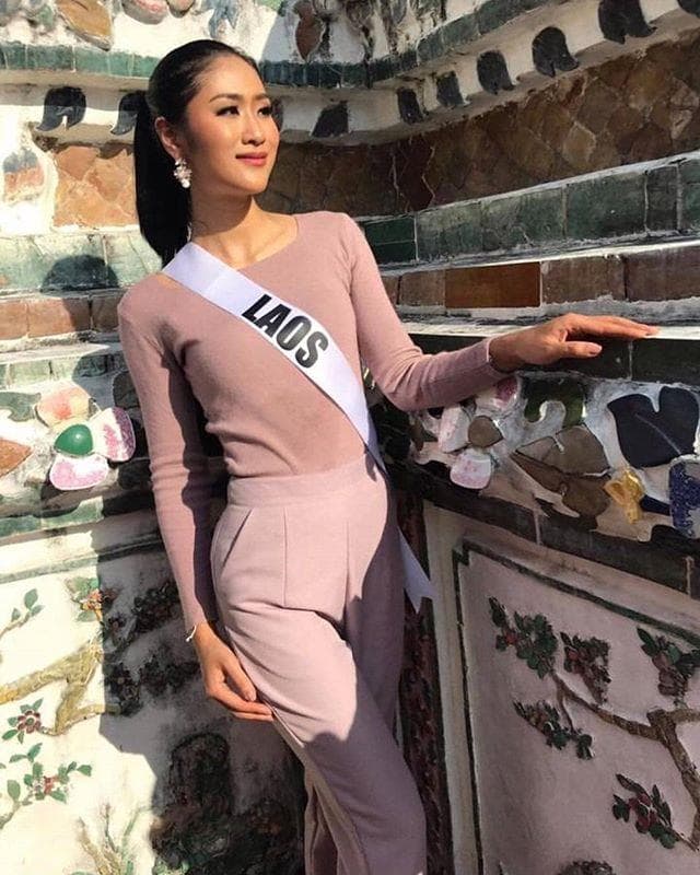 On-anong Homsombath Miss Universe Laos 2018, Miss Universe 2018 Contestant (Photo Courtesy: Miss Universe/Candidate FaceBook/ Instagram)