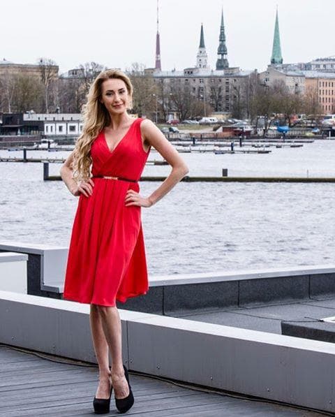 Diāna Zamārina Contestant Miss Latvia 2017 (Photo Credit: Instagram Official)