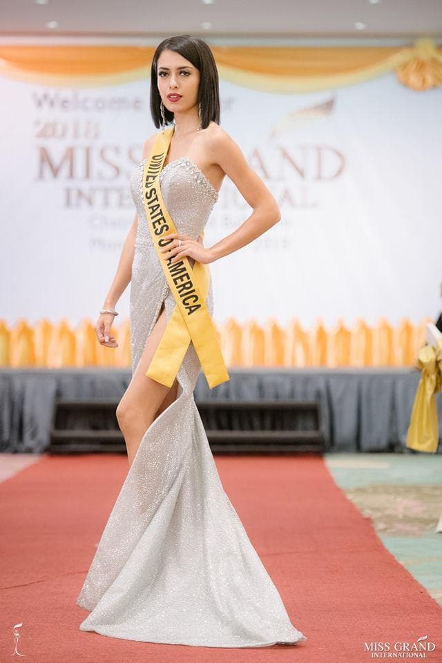 Paola Cossyleon Miss Grand United States of America 2018, Finalist Miss Grand International 2018 (Photo Courtesy: MGI Official)
