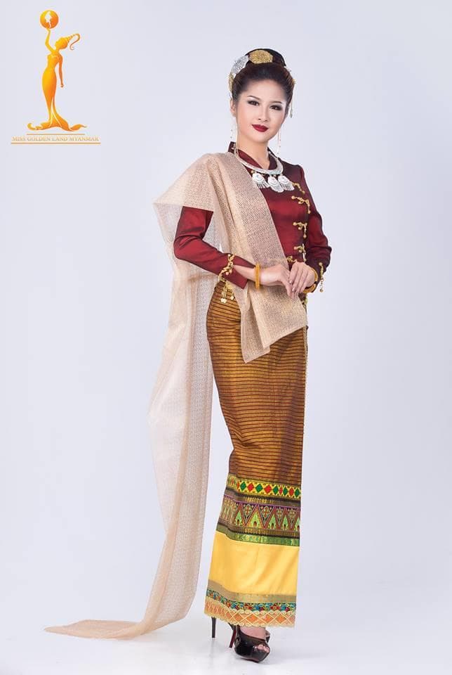 Nang Mway Kham Miss Shan State North 2017, Finalist Miss Golden Land Myanmar 2017 (Photo Credit: MGLM Official)