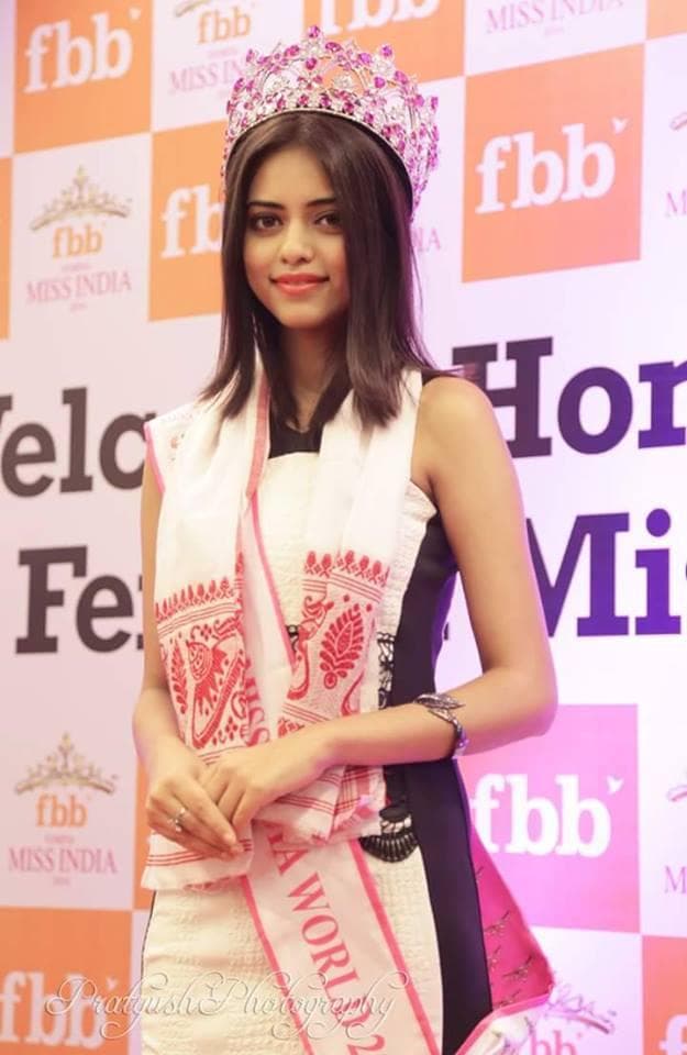Priyadarshani Chatterjee Contestant from India for Miss World 2016 (Photo Credits: Facebook Official)