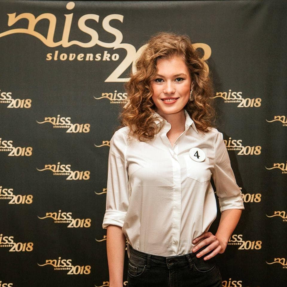 Frederika Chovancová Miss Slovensko 2018 Finalist (Photo Courtesy: Miss Slovensko/ Candidate FaceBook)