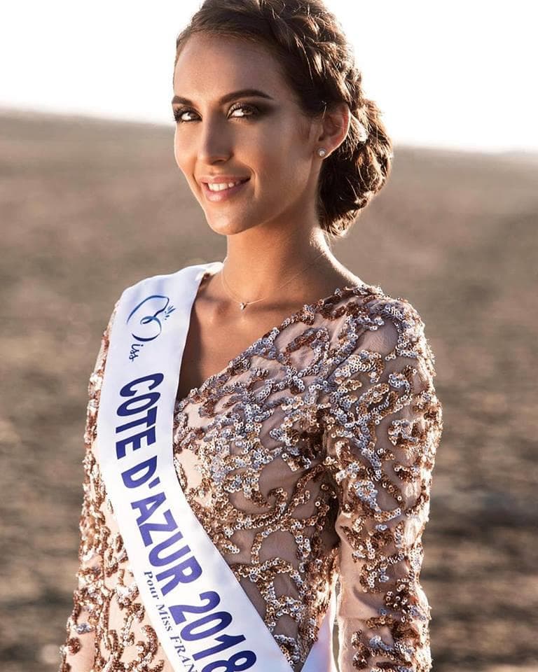 Caroline Perengo Miss Côte d'Azur 2018, Finalist Miss France 2019 (Photo Credits: Miss France/ Contestant Official FaceBook)