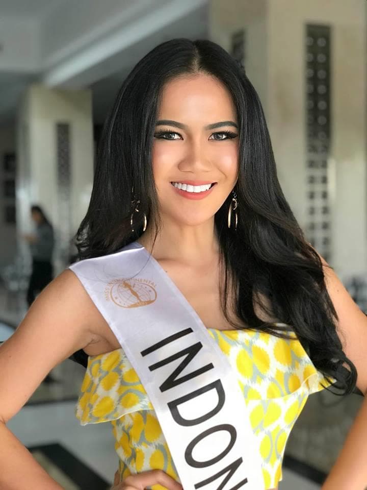 Alicia Beverly Weley Miss Intercontinental Indonesia 2017 (Photo Credit: Miss Intercontinental/ Contestant FaceBook Official)