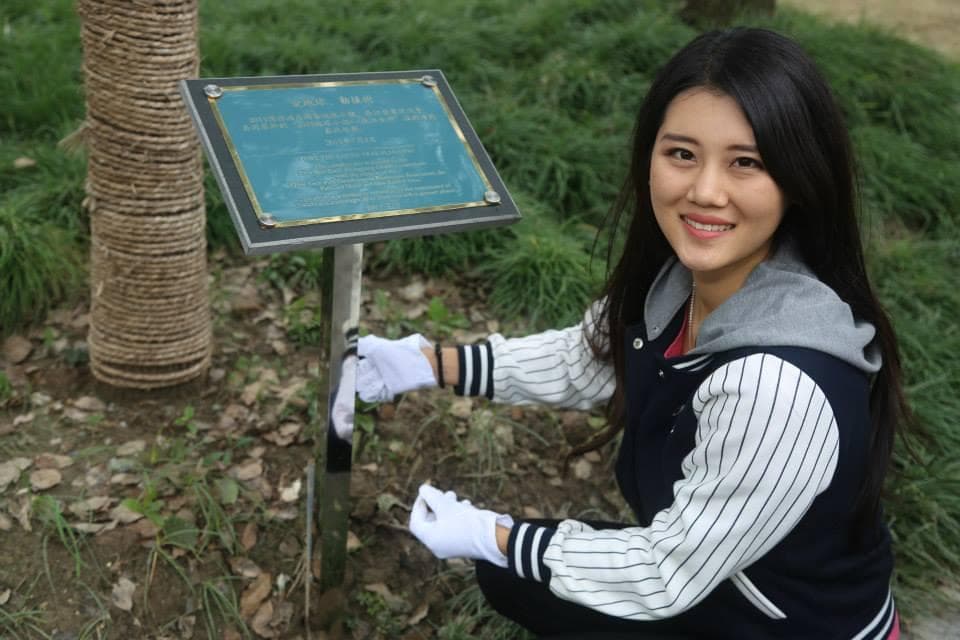 Serena Pan contestant from China for Miss Earth 2015