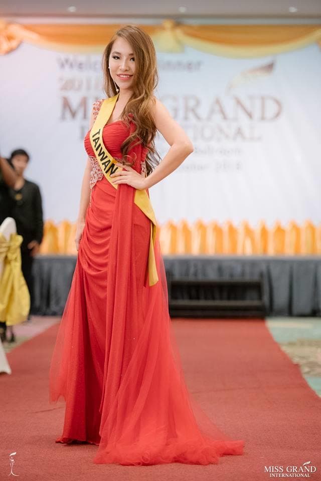 Tania Tan Yi Rong Miss Grand Taiwan 2018, Finalist Miss Grand International 2018 (Photo Courtesy: MGI Official)