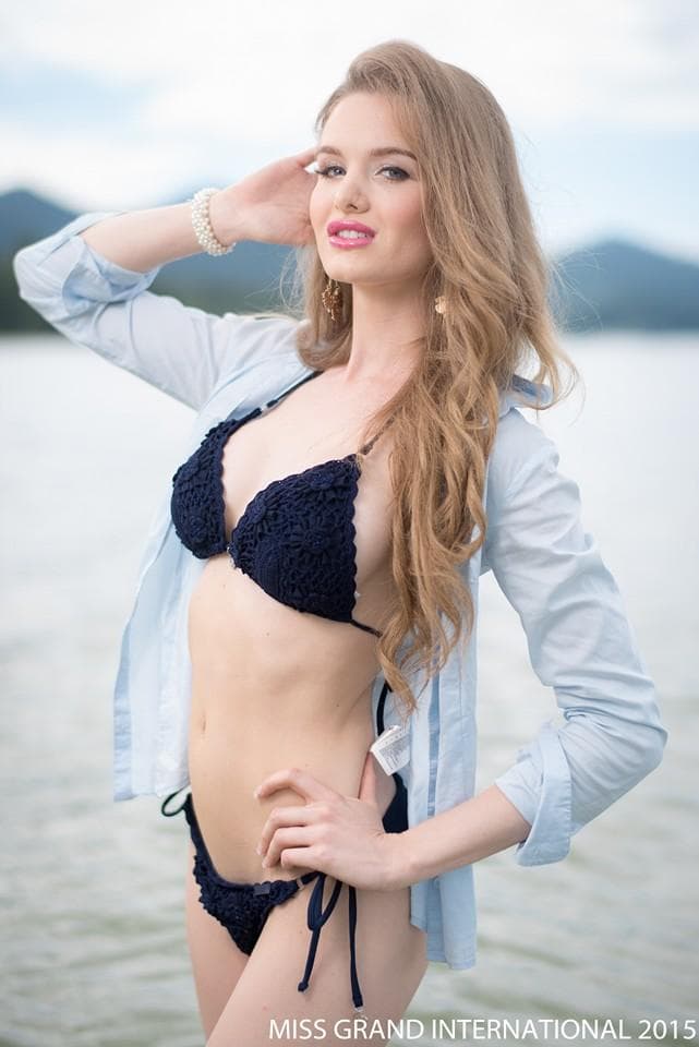 Issabella Georgsson from Sweden - Finalist Miss Grand International 2015 in Swimsuit (Photo Credit: MGI Official)