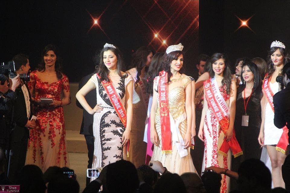 Rawia Djbeli Miss Tunisie 2015 winner