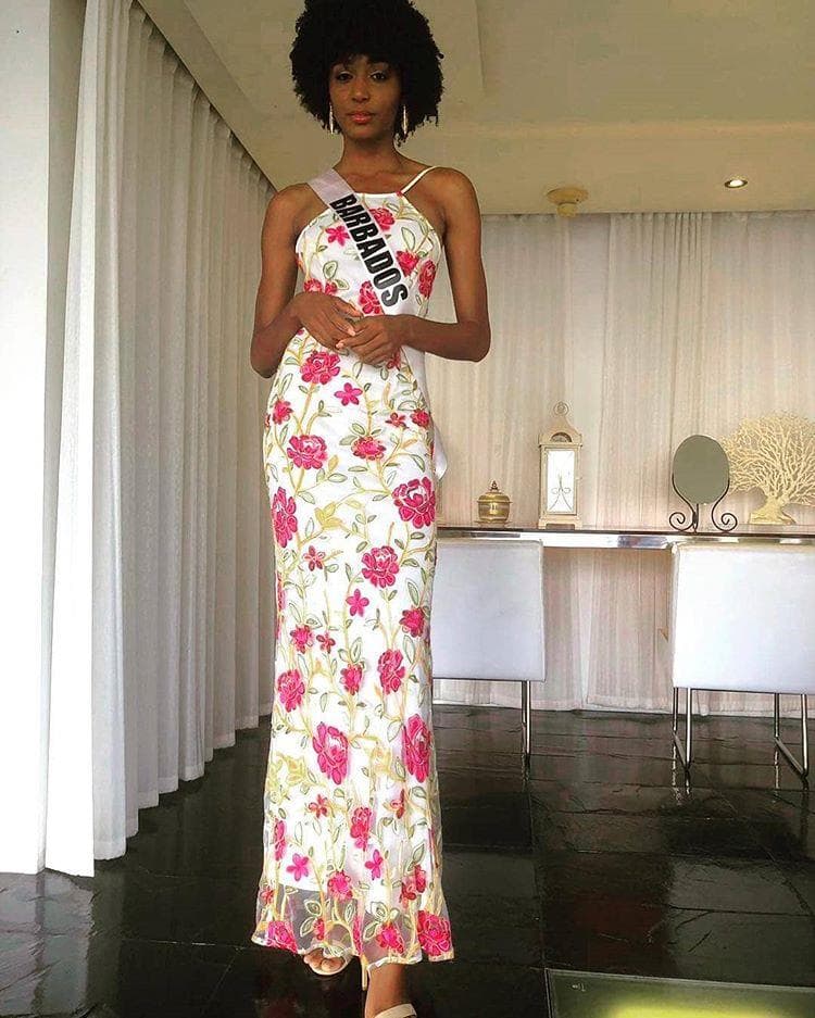 Meghan Theobalds Miss Universe Barbados 2018, Miss Universe 2018 Contestant (Photo Courtesy: Miss Universe/Candidate FaceBook/ Instagram)