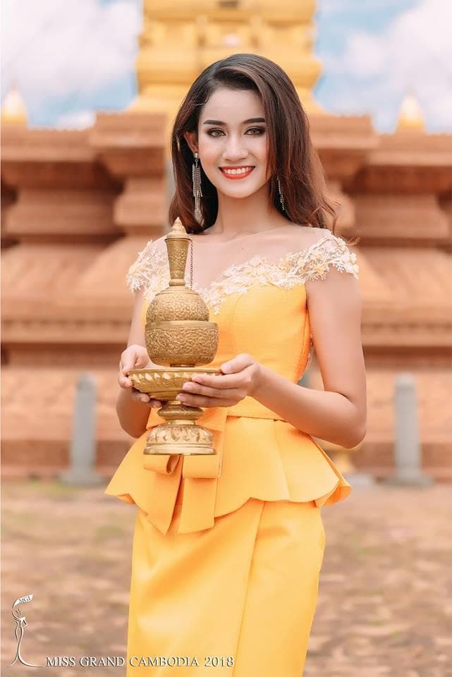 Lika Dy Miss Grand Cambodia 2018, Finalist Miss Grand International 2018 (Photo Courtesy: MGI Official)