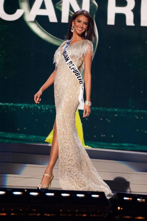 Kimberly Castillo Miss Universe Dominican Republic 2014 Evening Gown