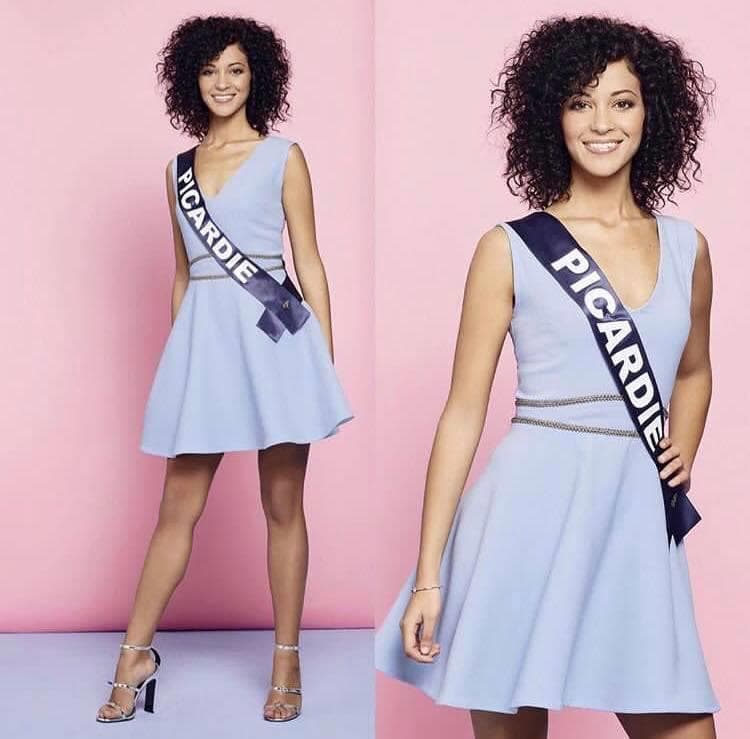 Assia Kerim Miss Picardie 2018, Finalist Miss France 2019 (Photo Credits: Miss France/ Contestant Official FaceBook)
