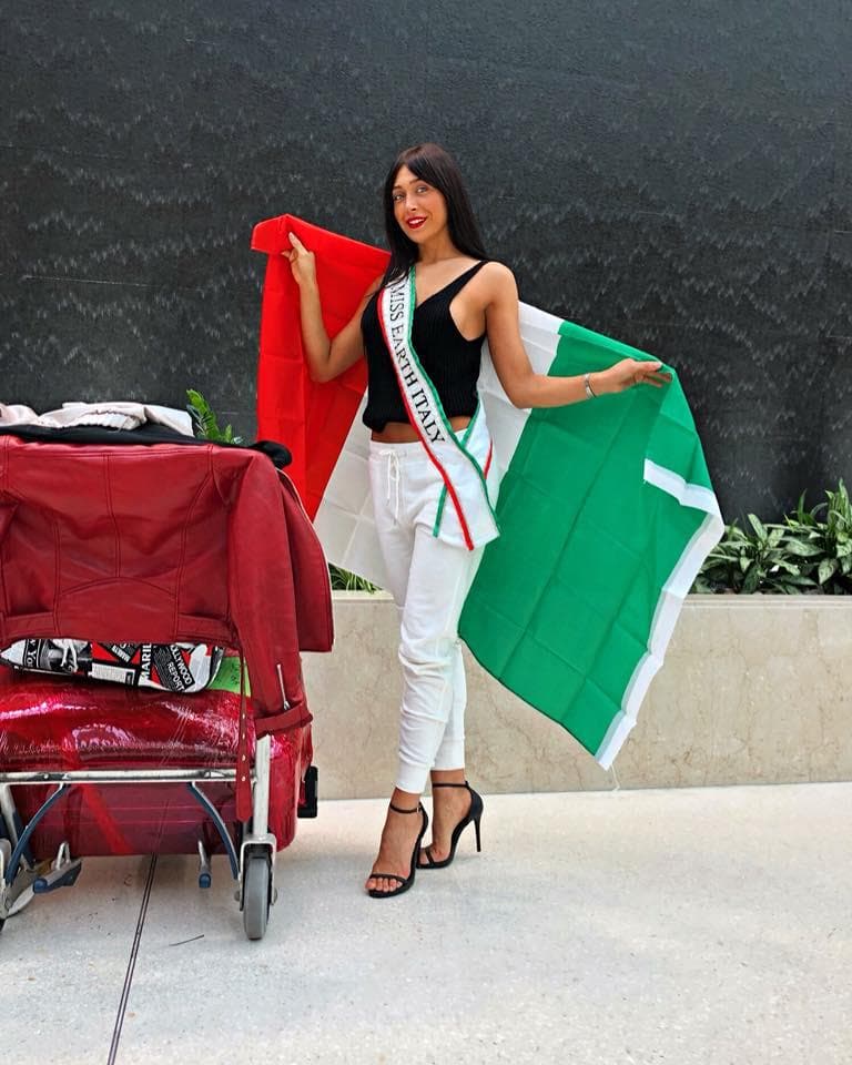 Fabiana Enrica Barra Miss Earth Italy 2017 - Finalist for Miss Earth 2017 (Photo Courtesy:Contestant Facebook/Miss Earth Official)