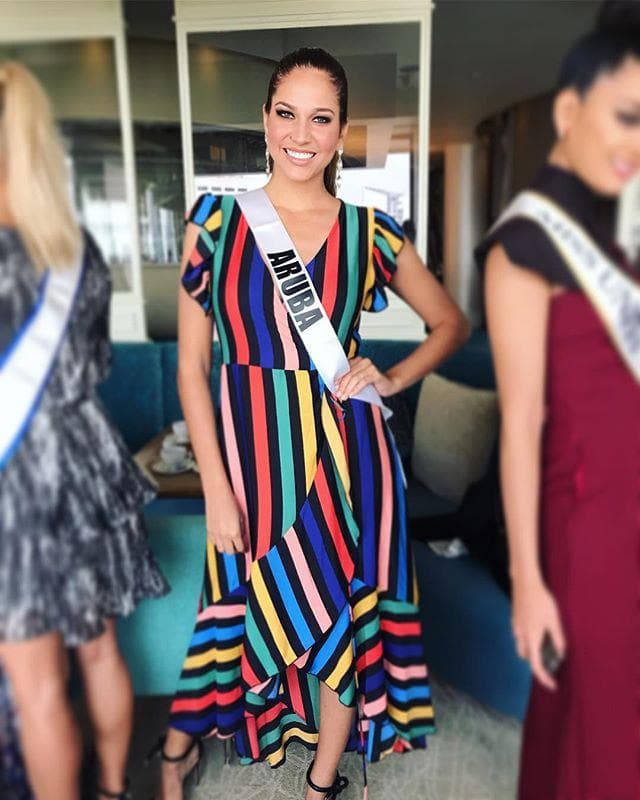 Kimberly Orline Julsing Miss Universe Aruba 2018, Miss Universe 2018 Contestant (Photo Courtesy: Miss Universe/Candidate FaceBook/ Instagram)
