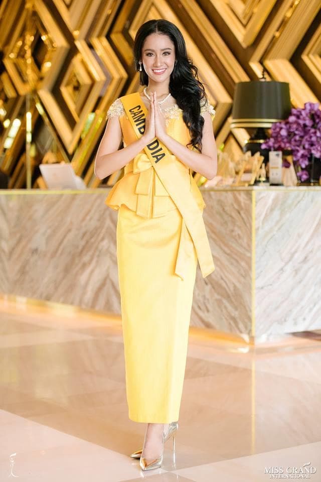Lika Dy Miss Grand Cambodia 2018, Finalist Miss Grand International 2018 (Photo Courtesy: MGI Official)