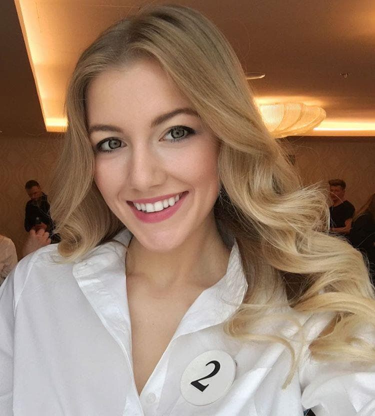 Radka Grendová Miss Slovensko 2018 Finalist (Photo Courtesy: Miss Slovensko/ Candidate FaceBook)