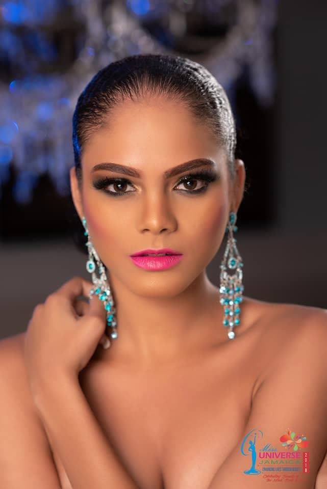 Emily Maddison - Contestant for Miss Universe Jamaica 2018 (Photo Courtesy: MU Jamaica Official)