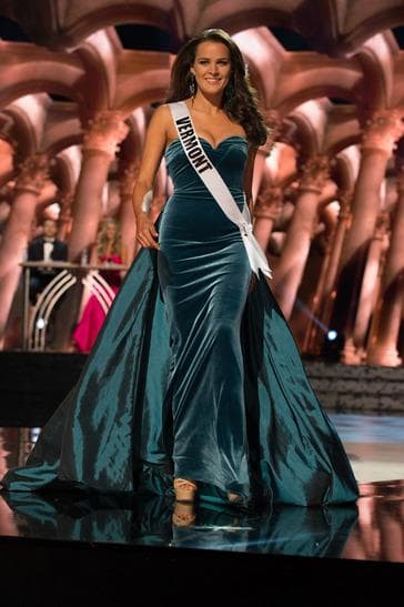 Neely Fortune Contestant in Evening Gown during the Preliminary competition (Photo Credits: Miss USA Official)