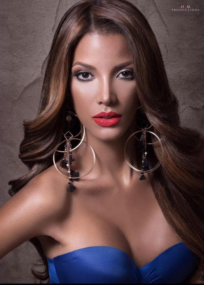 María Esther Toffolón from Comarcas Finalist Señorita Panama 2017 (Photo Credits: Miss Panama Organization/ Facebook Official)