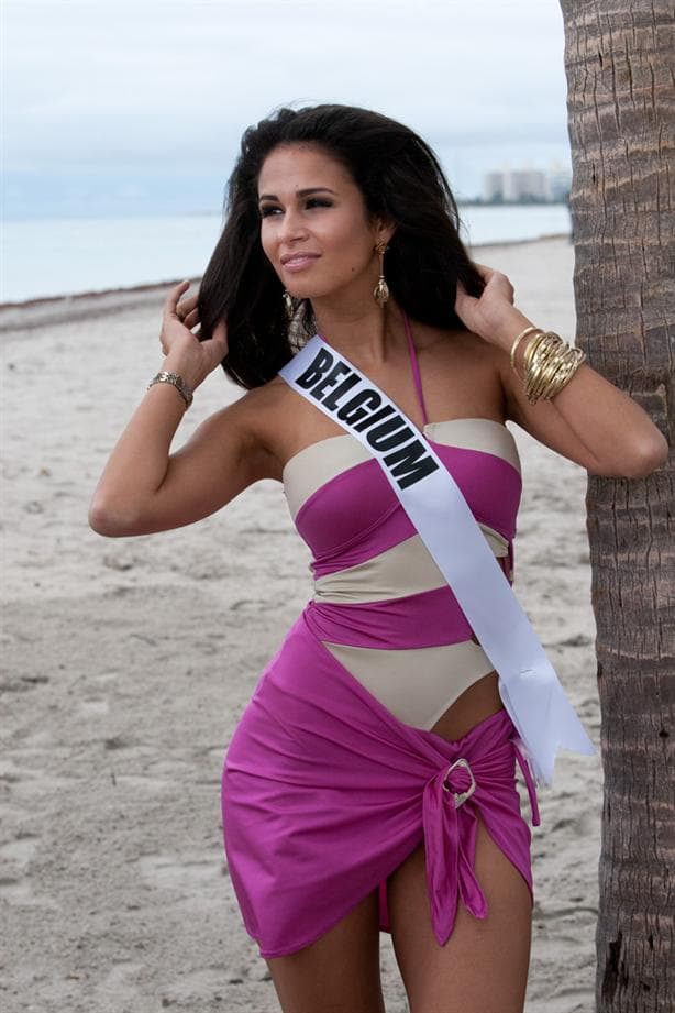Anissa Blondin Miss Universe Belgium 2014