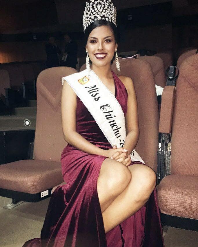 Clarisse Uribe Cruces Miss World Chincha 2018, Finalist Miss World Peru 2018 (Miss Mundo Peru 2018)