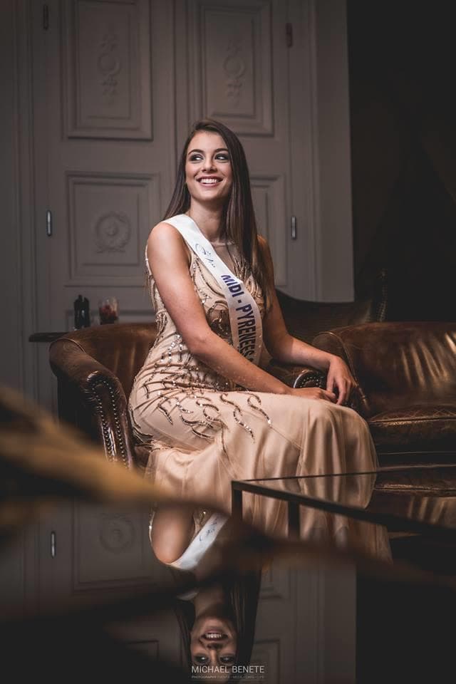 Axelle Breil Miss Midi-Pyrénées 2018, Finalist Miss France 2019 (Photo Credits: Miss France/ Contestant Official FaceBook)