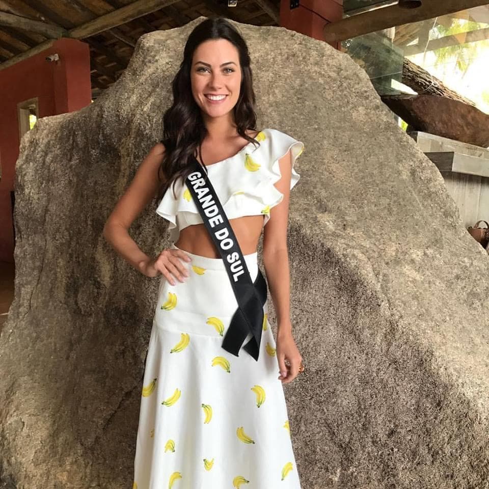 Juliana Mueller from Rio Grande do Sul - Contestants Miss Brazil 2017 (Photo Courtesy: Miss Brasil/ Facebook Official)
