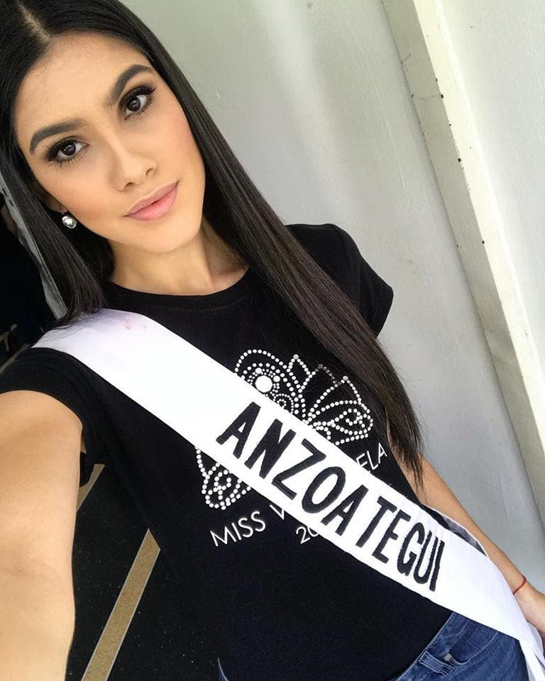 María Eloína Hurtado Hernández from Anzoátegui, Finalist Miss Venezuela 2018 (Photo Courtesy: Miss Venezuela/ Contestant Instagram)