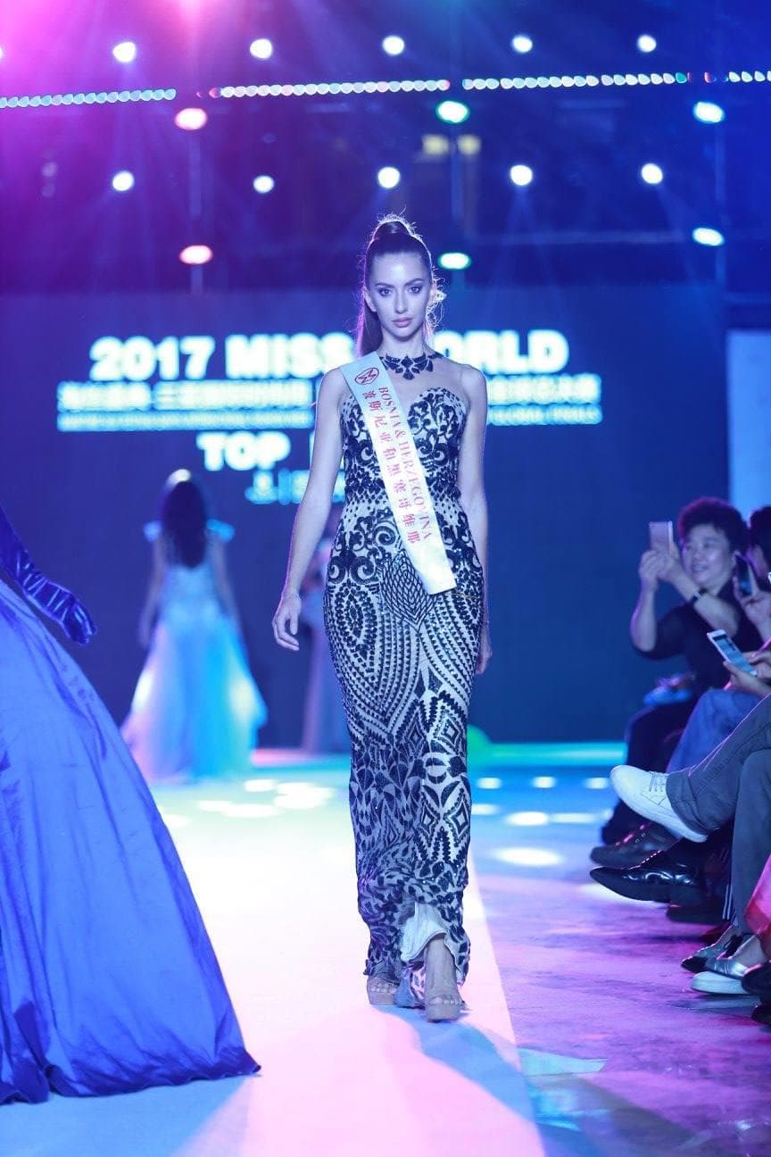 Aida Karamehmedović Miss World Bosnia and Herzegovina 2017 - Finalist Miss World 2017 (Photo Courtesy: Miss World Official)