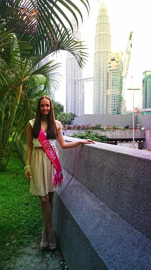 Helena Hanni Miss Tourism Estonia 2014