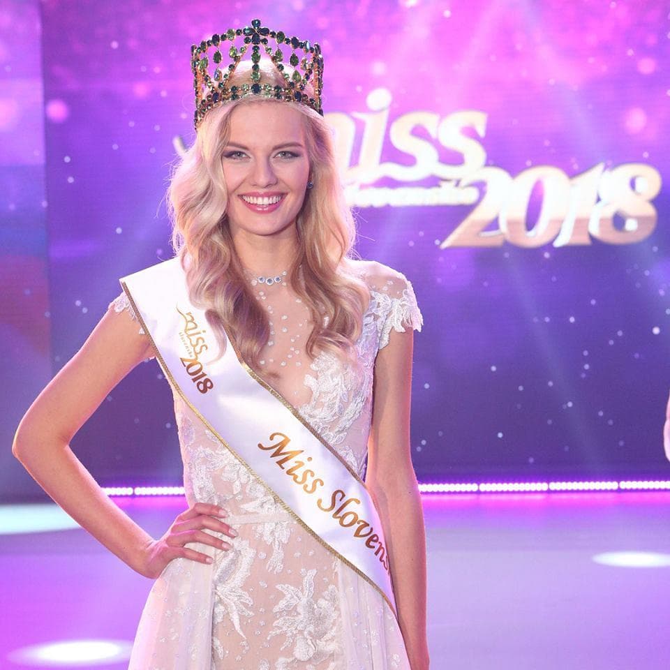 Dominika Grecová crowned Miss Slovakia 2018 (Photo Courtesy: Miss Slovensko FaceBook Official)