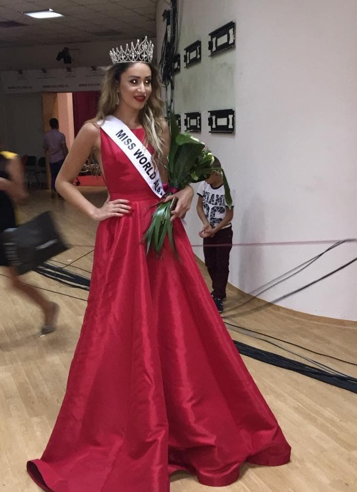 Daniela Pajaziti from Albania for Miss World 2015 (Photo: Official Facebook Page)