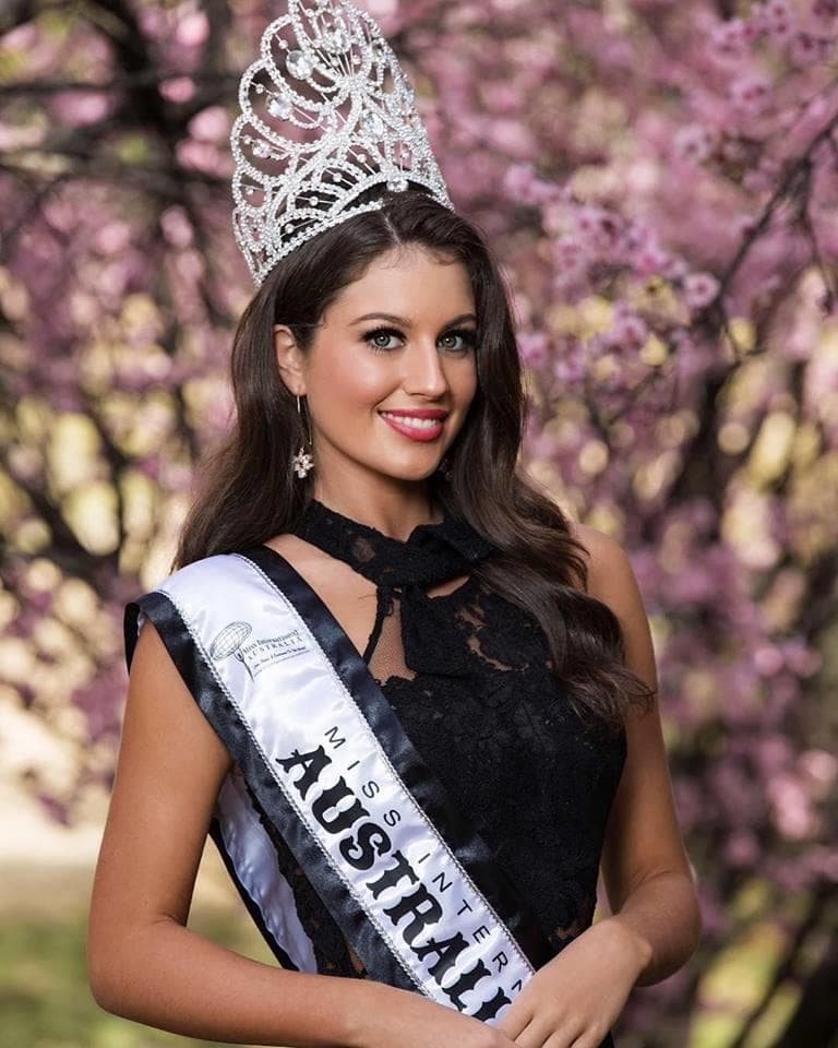 Emily Tokić Miss International Australia 2018, Finalist Miss International 2018 (Photo Source: Miss International Organization)