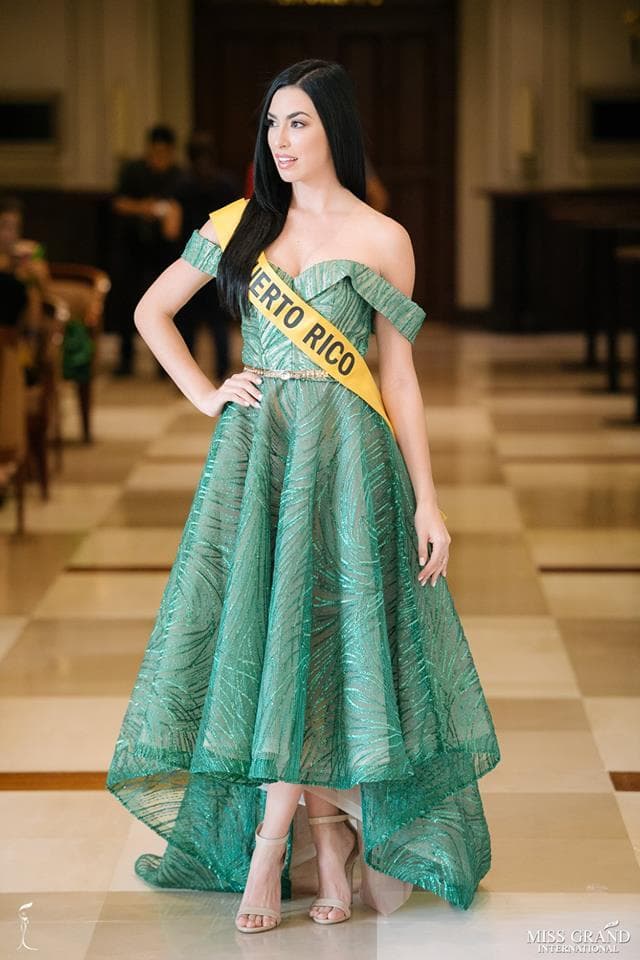 Nicole Marie Colón Rivera Miss Grand Puerto Rico 2018, Finalist Miss Grand International 2018 (Photo Courtesy: MGI Official)