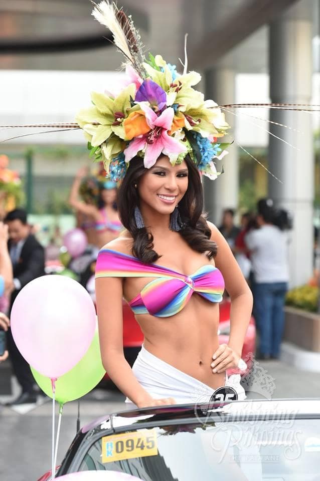 Anjellica Lopez during Grand Parade of Beauties Binibining Pilipinas 2016 (Photo Credits: Bb Pilipinas Official)