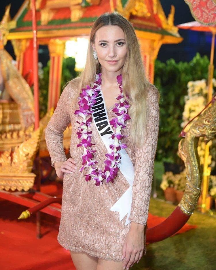 Susanne Næss Guttorm Miss Universe Norway 2018, Miss Universe 2018 Contestant (Photo Courtesy: Miss Universe/Candidate FaceBook/ Instagram)
