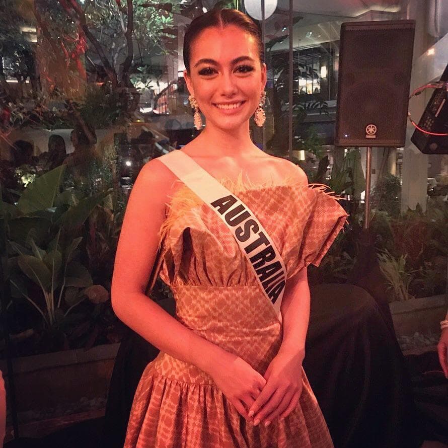 Francesca Hung Miss Universe Australia 2018, Miss Universe 2018 Contestant (Photo Courtesy: Miss Universe/Candidate FaceBook/ Instagram)