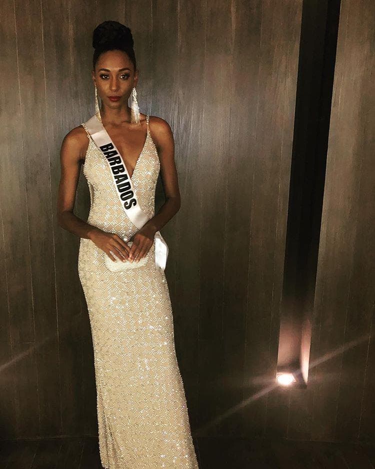 Meghan Theobalds Miss Universe Barbados 2018, Miss Universe 2018 Contestant (Photo Courtesy: Miss Universe/Candidate FaceBook/ Instagram)