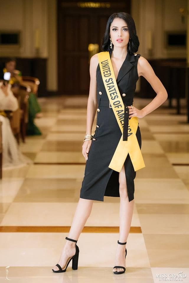 Paola Cossyleon Miss Grand United States of America 2018, Finalist Miss Grand International 2018 (Photo Courtesy: MGI Official)